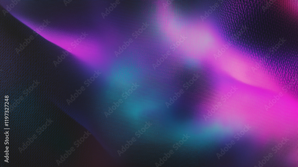 Poster abstract gradient background with a grainy texture in purple, blue, and pink tones. minimalist vecto