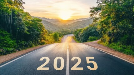 Year 2025: Scenic Road to Success and New Beginnings