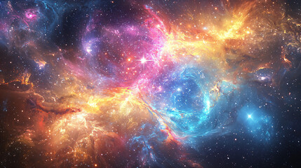Fototapeta premium Cosmic Nebula