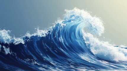 Abstract wave background