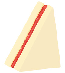 ジャムサンド イラスト ベクター素材