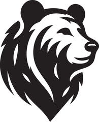 bear head silhouette