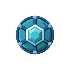 Obraz premium -nanosphere-icon-vector.eps