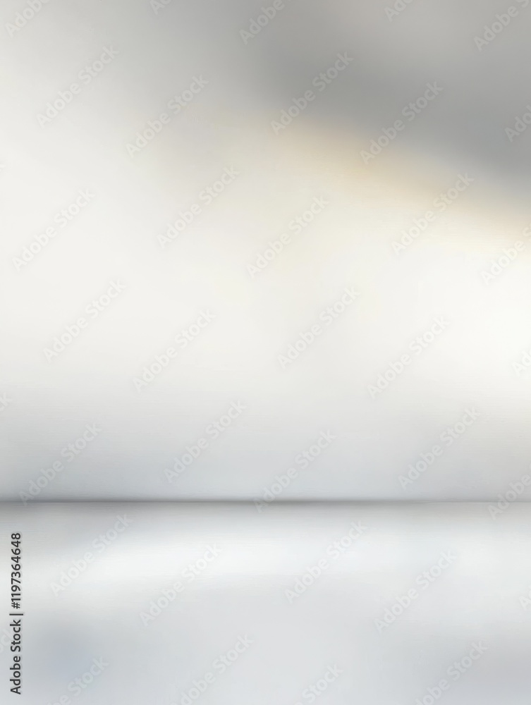 Poster blank light grey blurred background with radial gradient. studio room backdrop. vignette photo effec