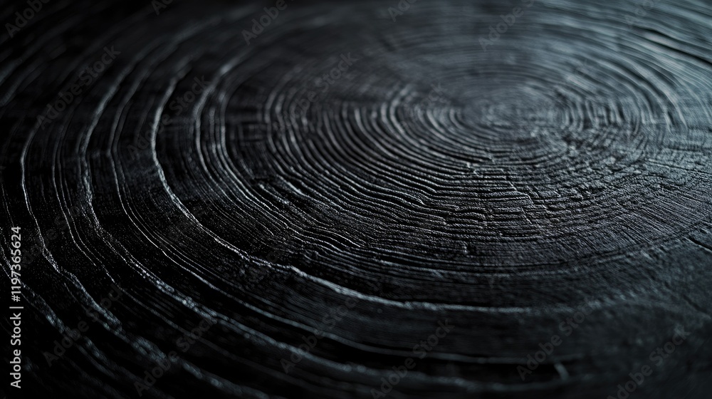 Poster dark wooden table with intricate textures and a matte finish, captured in close-up for use as a back