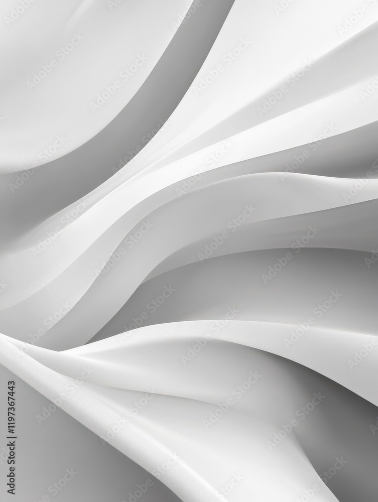 Aufkleber grey and white abstract smooth gradient background. modern vector design
