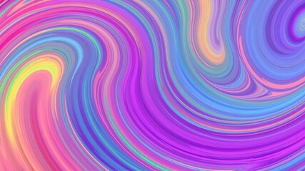 Obraz premium Abstract Rainbow Background with Swirling Colors, abstract background, digital painting