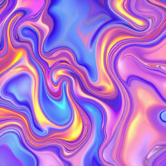 Obraz premium Abstract Background with Colorful Fluid Shapes, fluid motion, organic forms