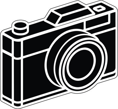 recommend clip art: Modern Camera silhouette vector illustration, Camera line art vector, Camera vector design, Camera icon