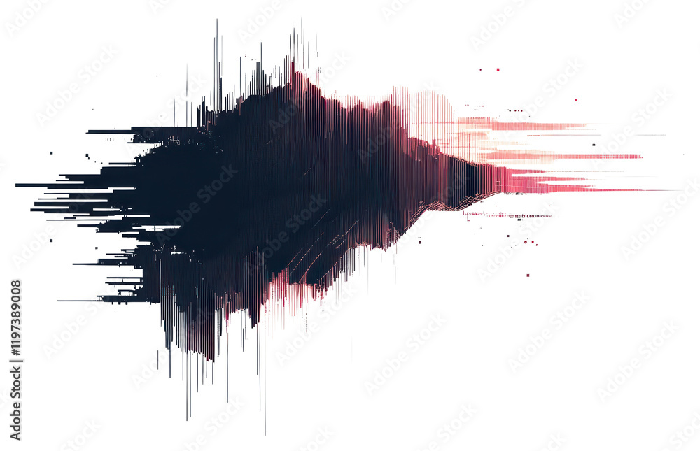 Poster png glitch computer screen error graphics abstract art.