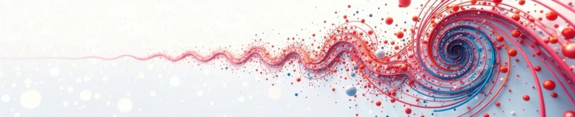 White background, intricate Fibonacci spiral pattern Clean lines, dynamic flow , clean, mathematics