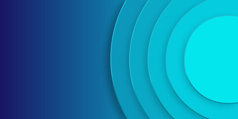 Abstract blue background with circles Can be used for wallpaper web page background.