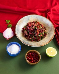 Pomegranate and Beetroot Tabbouleh