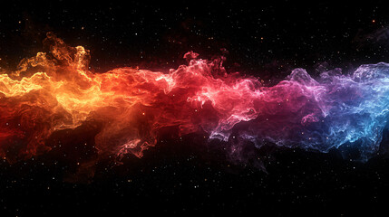 Naklejka premium Cosmic Nebula