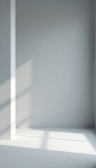 Clean, bright grey studio setting, abstract backdrop, seamless, backdrop