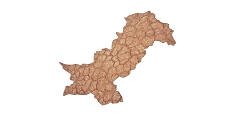 Pakistan map with white background for Pakistan day, independence day, defense day, Quaid e Azam day, AIlama Iqbal day, 14 August 1947, 6 September 1965, 23 March, 25 December, 9 November, advertising