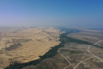 восточный Казахстан река Чёрный Иртыш граница с КНДР