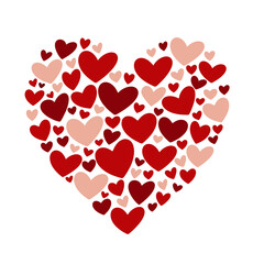Heart Clipart, hearts in heart Illustration 