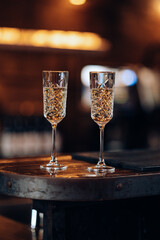 Champagne glasses