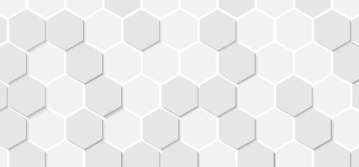 Geometric abstract background. Gray, black, white Vector geometric seamless texture symbol.  hexagonal raster Gradation. and background design template. © uazzal