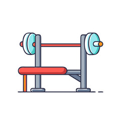 bench press icon, bench press vector illustration-simple illustration of bench press, perfect for bench press logos and themed design 