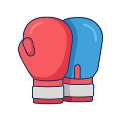 boxing gloves icon, boxing gloves vector illustration-simple illustration of boxing gloves, perfect for boxing gloves logos and themed design 