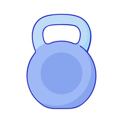kettlebell icon, kettlebell vector illustration-simple illustration of kettlebell, perfect for kettlebell logos and themed design 
