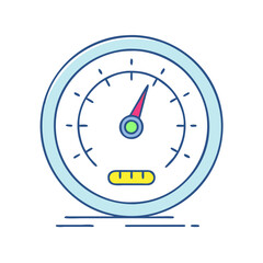 speedometer icon for speed workouts icon