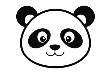 Cute Animal Kawaii Vector art in Illustration on White Background