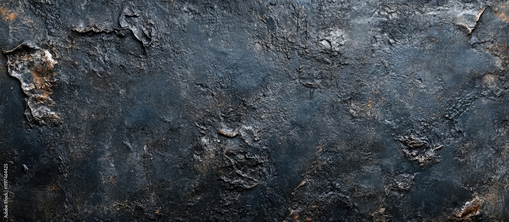 Poster dark black grunge texture background with rough surfaces and empty copyspace for text ideal for desi