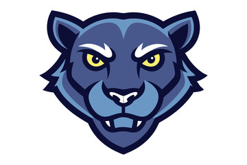 Obraz premium Animal Face Kawaii Vector art in Illustration on White Background