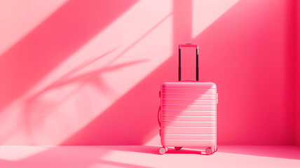 Obraz premium Elegancia en Movimiento: Maletas Minimalistas para Aventureros