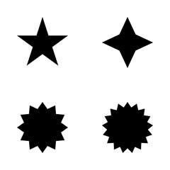 star icons set