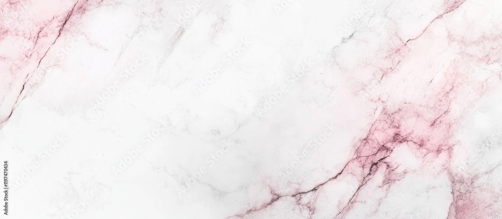 Poster white and pink marble texture with fine veins and abstract patterns ideal for backgrounds and design