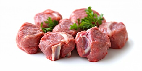 Fresh Raw Lamb Chops Meat Cuts, Gourmet Food