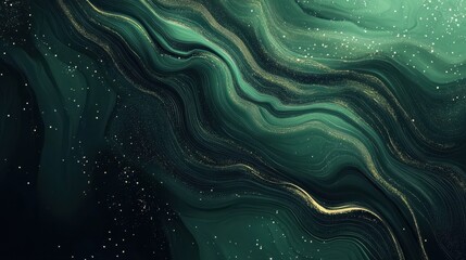Dark green abstract background. Vector design eps 10