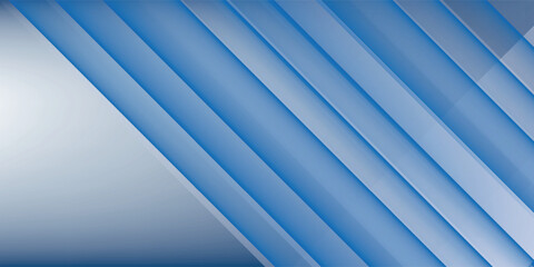 Obraz premium Abstract bacgkround blue and white gradient. Modern blue abstract rectangle box lines background
