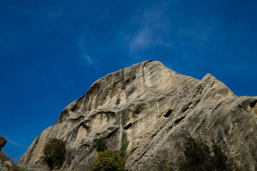 Landscape from Castelmezzano in the Lucane Dolomites in the heart of the Basilicata region, Italy
