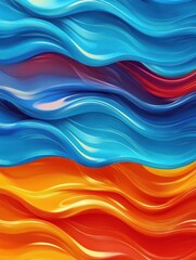 Fototapeta premium Colourful wavy backgrounds - eps 10