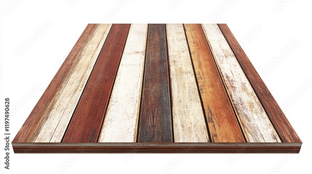 Poster rustic wooden tabletop surface background texture design element
