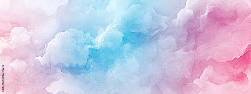 Poster colorful pastel abstract cloud background with soft textures and gradients suitable for design use c