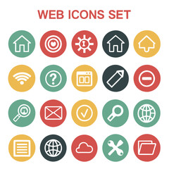 Web icons set