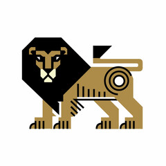 Lion vektor ilustration