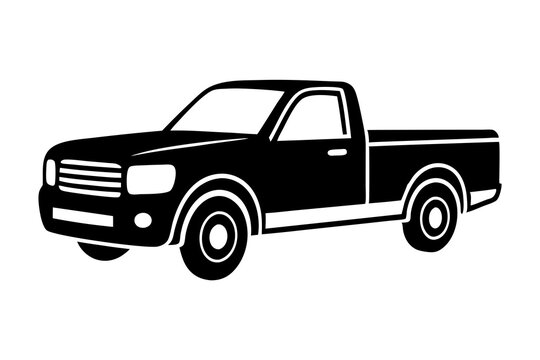 Ford Pickup Truck Silhouette