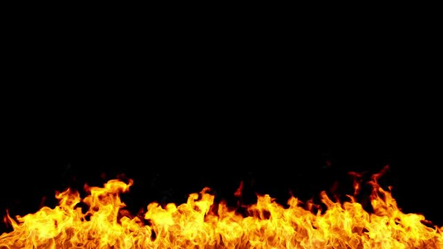 Slow Motion Shot of Fire Flames Isolated Large real fire burning
Bonfire burning trees at night. Bonfire burning brightly, heat, light, camping 3D render  alpha channel 