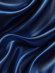 Obraz premium High-end fashion fabric with smooth silky blue velvet texture and shiny appearance, perfect for luxury garments.
