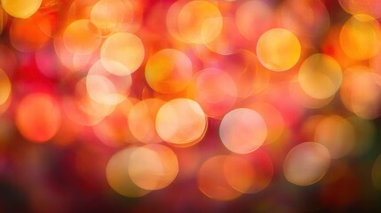 Fototapeta premium Vibrant Colorful Bokeh Background for Festive or Cheerful Design