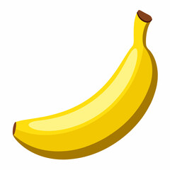 banana isolated on white background