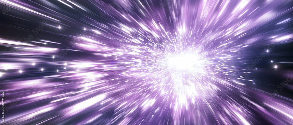 Poster abstract light purple background with dynamic motion blur -