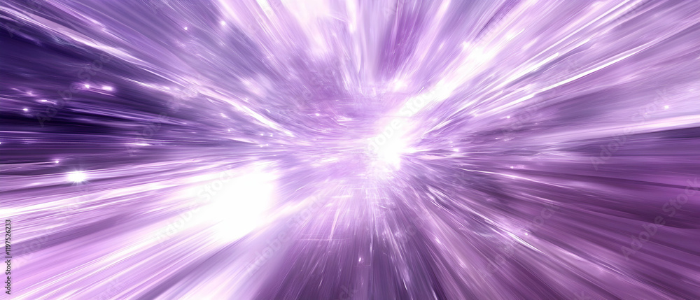 Wall mural abstract light purple background with dynamic motion blur -